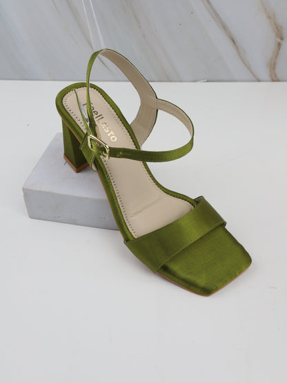 Green grace heels