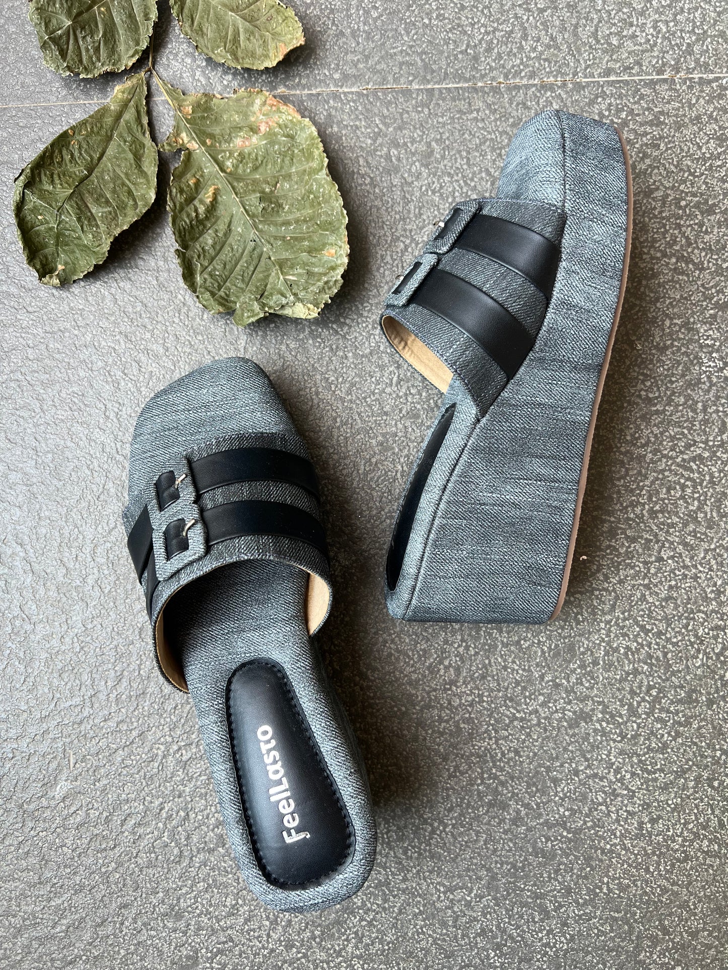 Denim Drift wedges