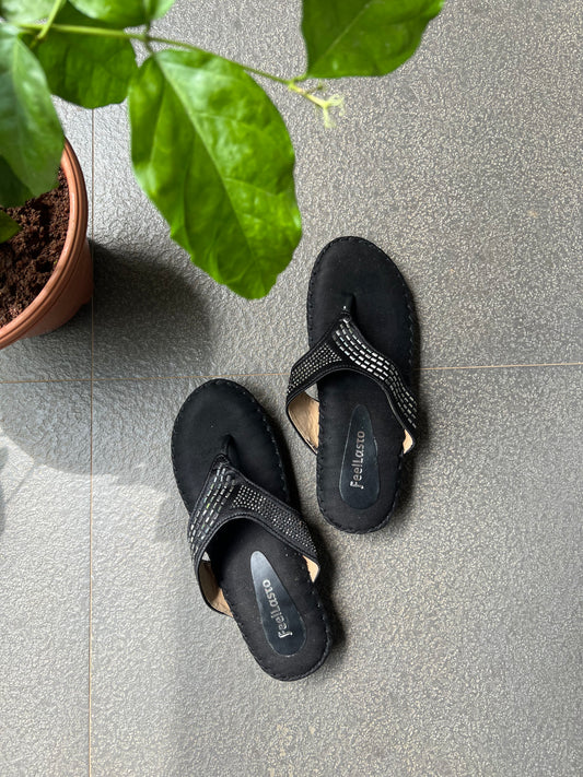 Noir Glam Doc Sole